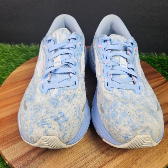 Brooks Adrenaline GTS 23 Shoes Womens Size 8 Blue Pink Athletic Running Sneakers - Picture 6 of 16